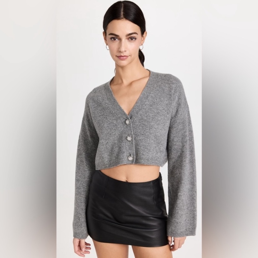 Reformation Val regenerative wool Cardigan